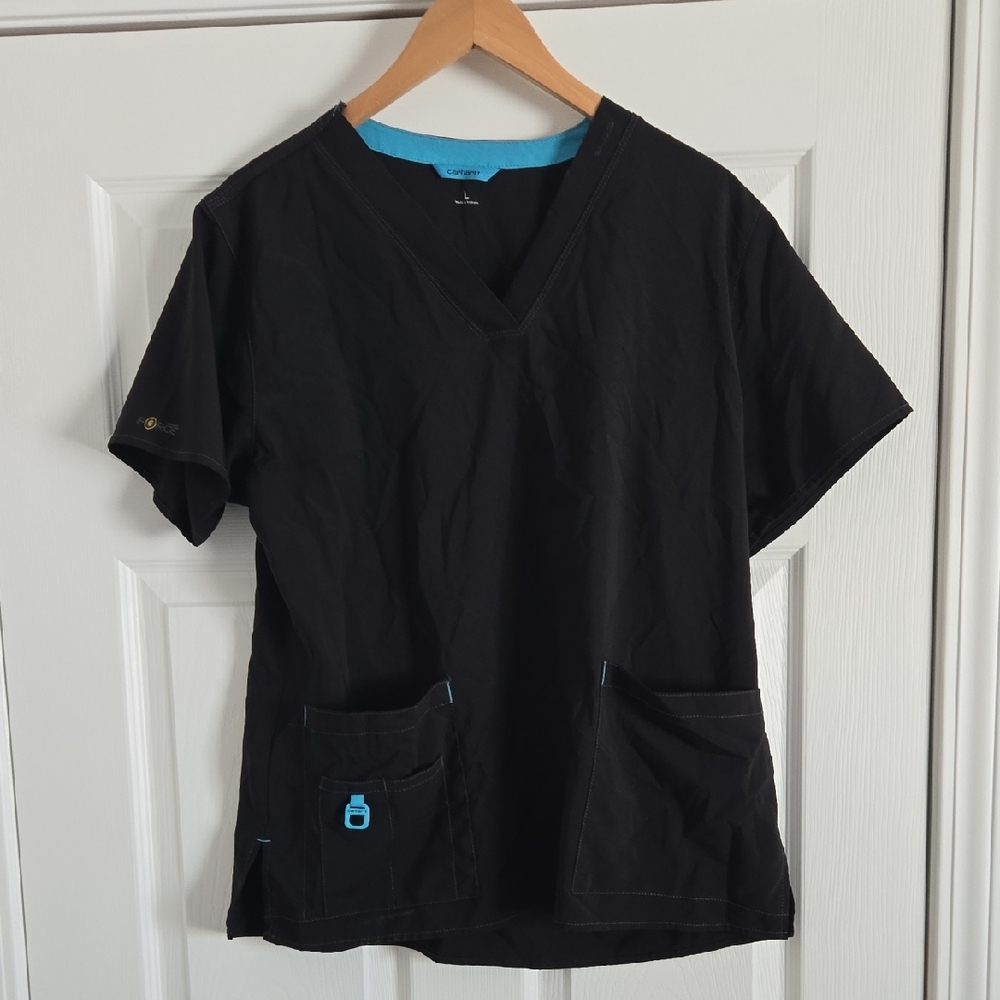 Carhartt Black V-Neck Women's Top